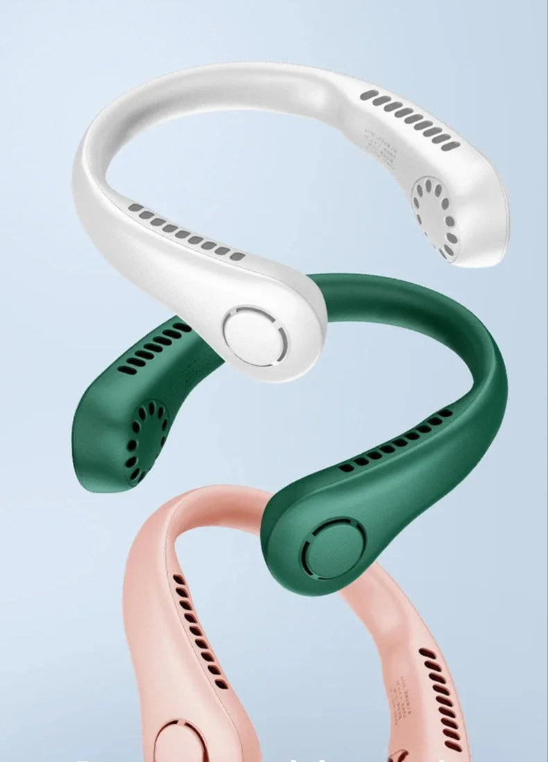 Beat the Heat – Hands-Free Full Day Neck Fan