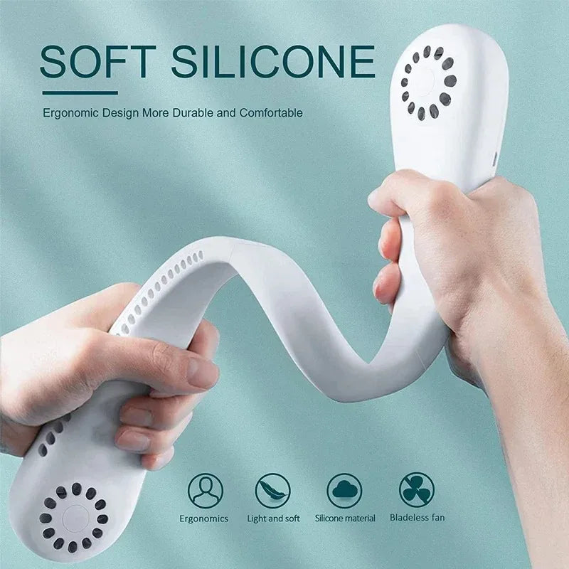 Beat the Heat – Hands-Free Full Day Neck Fan