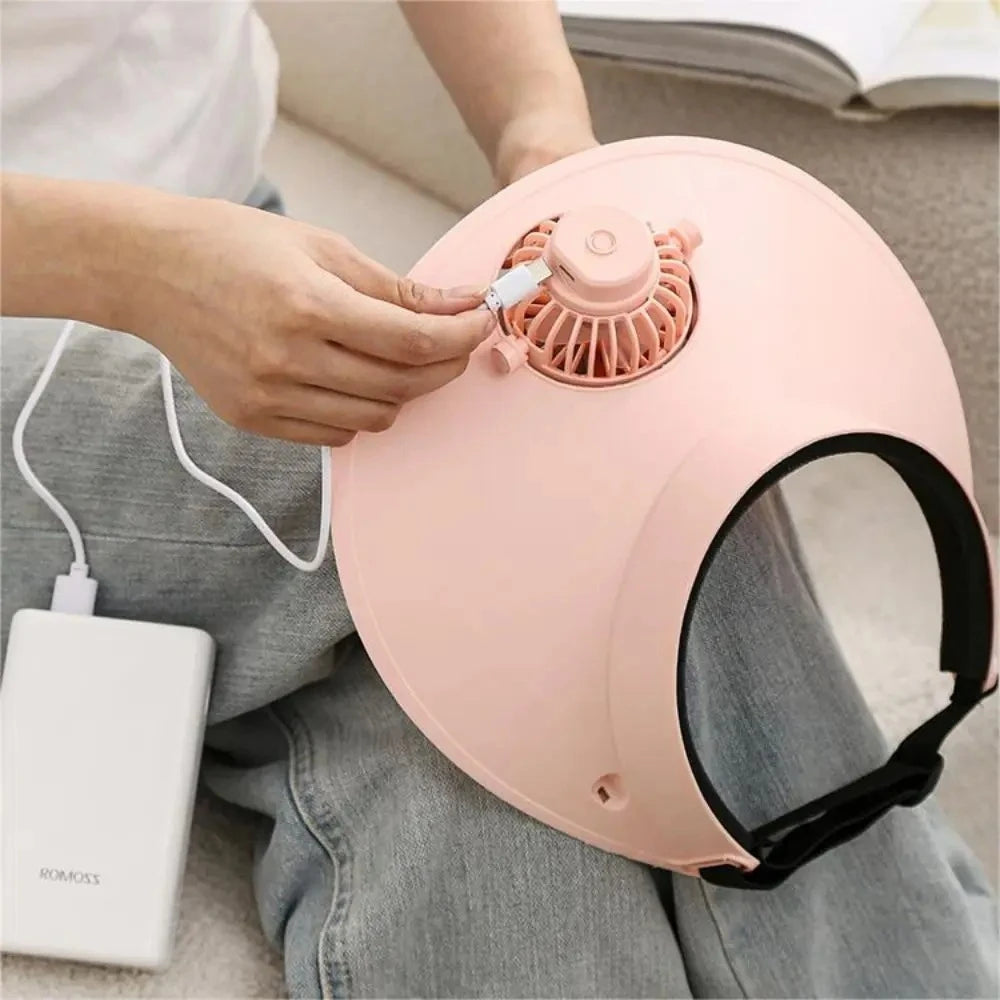 Cooling Fan Hat – Stay Cool, Hands-Free & Stylish