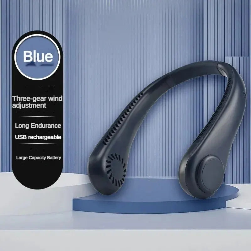 Beat the Heat – Hands-Free Full Day Neck Fan