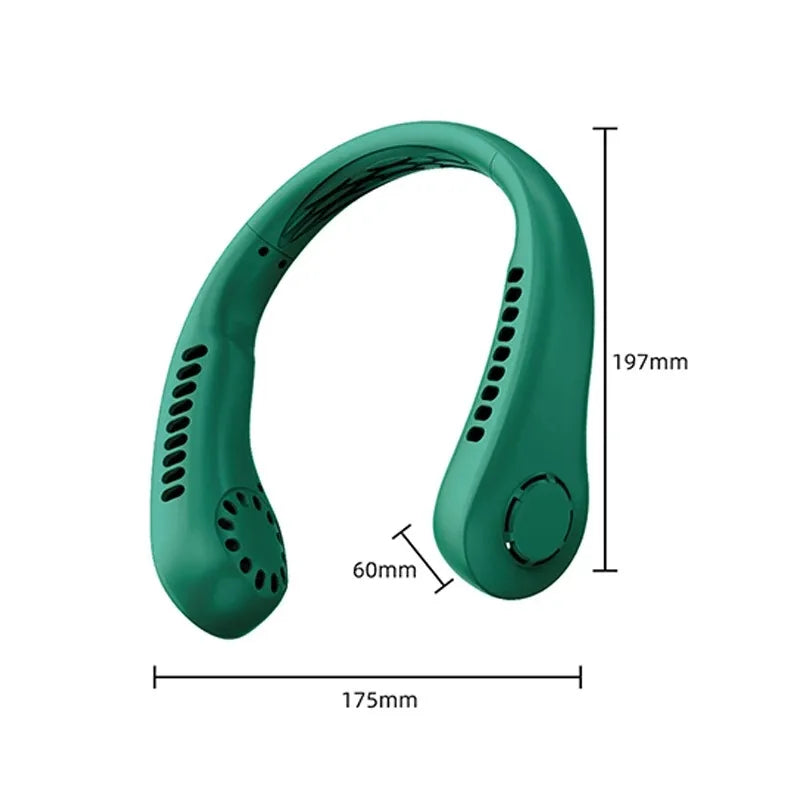 Beat the Heat – Hands-Free Full Day Neck Fan